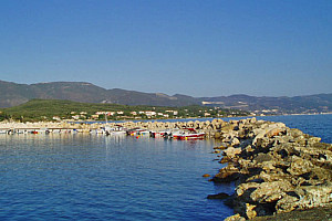 Port in Psarou Zakynthos